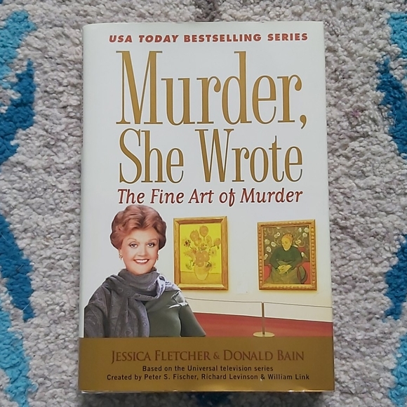Other - Murder, She Wrote - Fine Art of Murder Hardcover